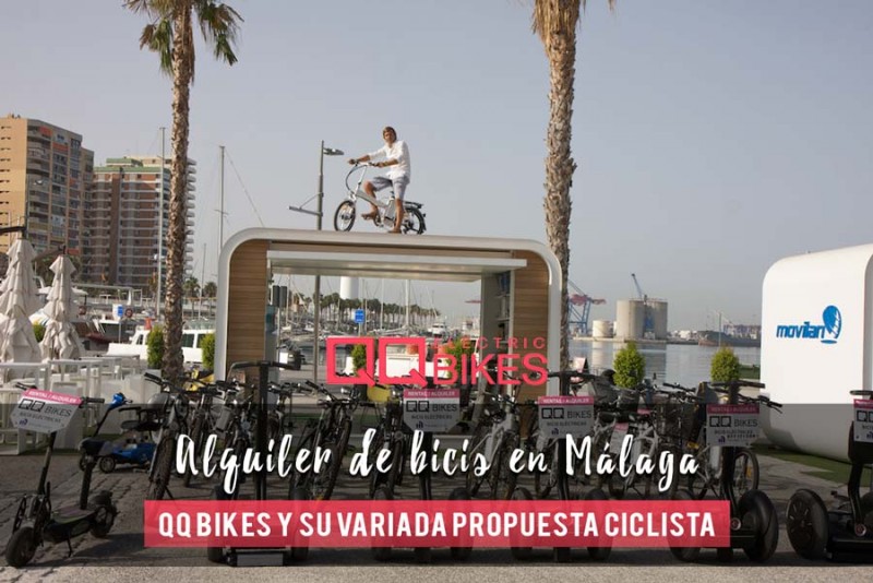 With QQ Bikes Bike rental system. Booking system on QQ Bikes